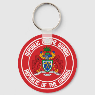 Chaveiro O emblema da volta da Gâmbia
