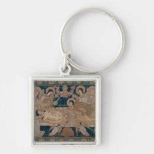 Chaveiro O Entombment, escola de Moscovo, 1678