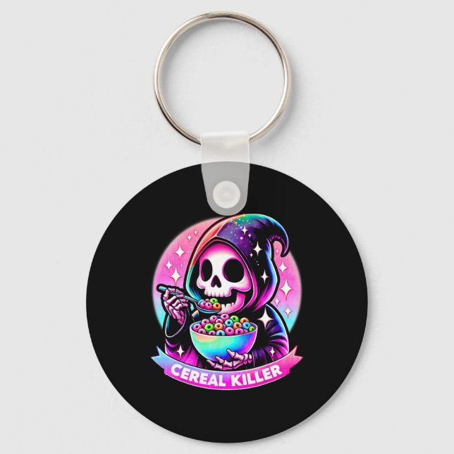 Chaveiro O Esqueleto Do Halloween Da Assassina E (Frente)