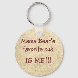 Chaveiro O filhote favorito de Mama Bear é ME