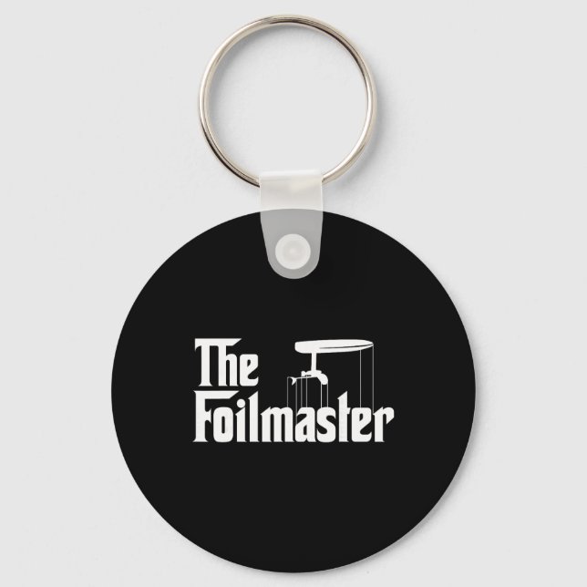 Chaveiro O Foilmaster - Presente Divertido de Surfe E-foil  (Frente)