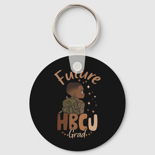 Chaveiro O Futuro Hbcu Formando História Negra Formatação d (Frente)