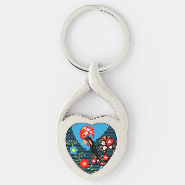 Chaveiro O galo de Portugal (Frente)