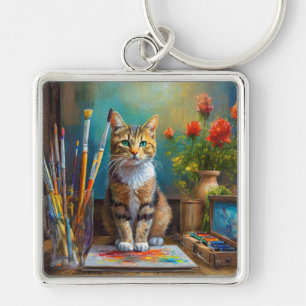 Chaveiro O Gato Artístico