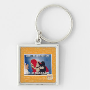 Chaveiro O gato do porão obtem o carvão