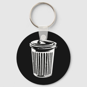 Chaveiro O Gelado de Figurino do Dia das Bruxas Pode Trashc