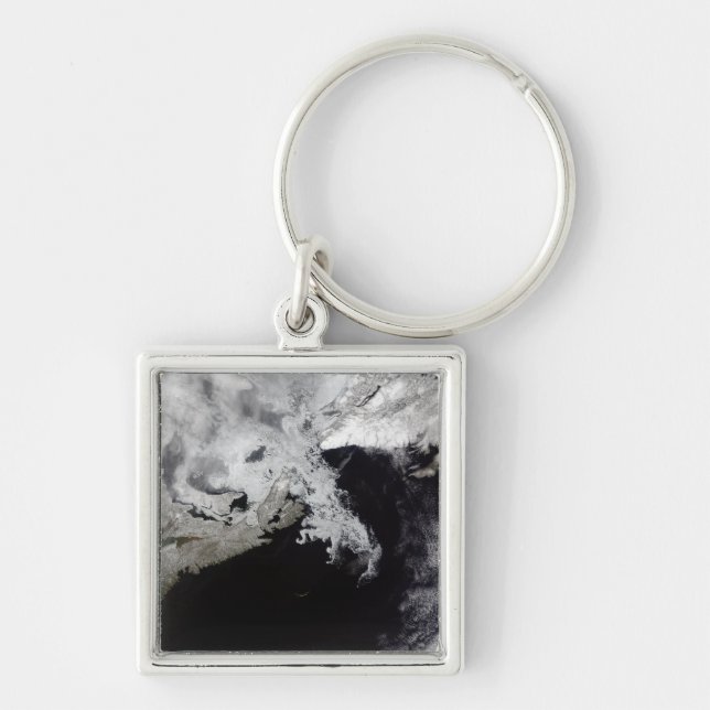 Chaveiro O gelo marinho enche o Golfo de Rua Lawrence (Frente)