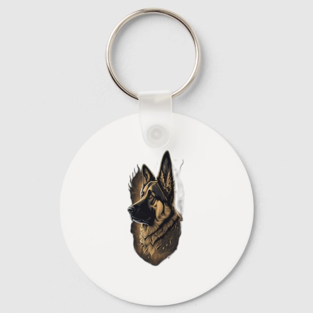 CHAVEIRO O GERMAN SHEPHERD (Frente)