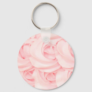 Chaveiro O glacé cor-de-rosa aumentou
