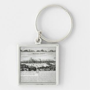 Chaveiro O grande fogo de Londres em 1666