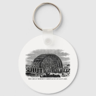 Chaveiro O grande tabernáculo do Mormon em Salt Lake