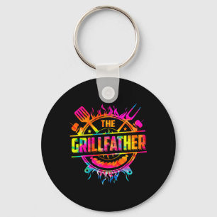 Chaveiro O Grillfather Bbq Grill Smoker Churrasco Pai