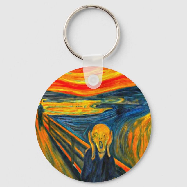 Chaveiro O Gritar, Belas Artes de Munch, (Frente)