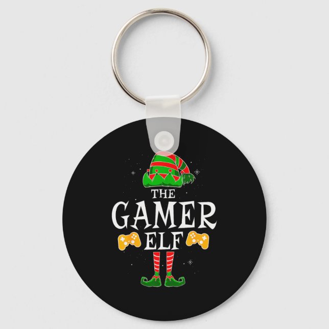 Chaveiro O Grupo Duende Gamer Correspondente Natal Família  (Frente)