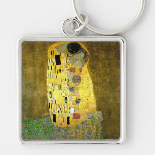 Chaveiro O ~ Gustavo Klimt do beijo