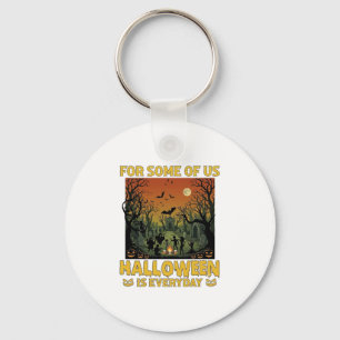 Chaveiro O Halloween É Todos Os Dias Fogueira De Zumbis No