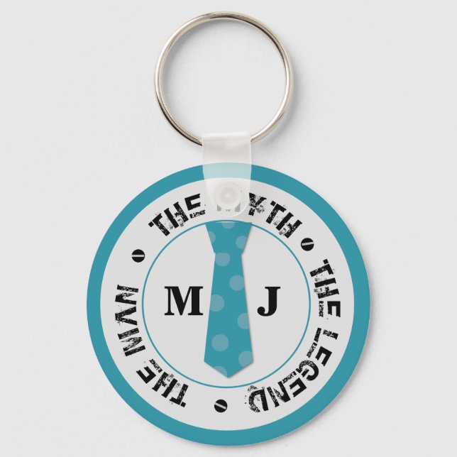 Chaveiro O homem o mito da legenda nome personalizado (Frente)