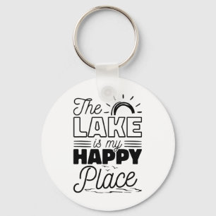 Chaveiro O Lago É Meu Lugar Feliz