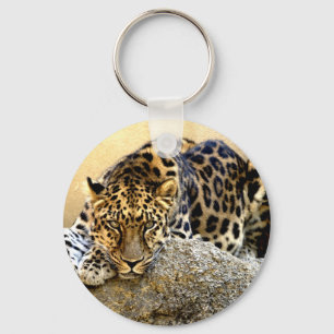 Chaveiro O leopardo de Amur