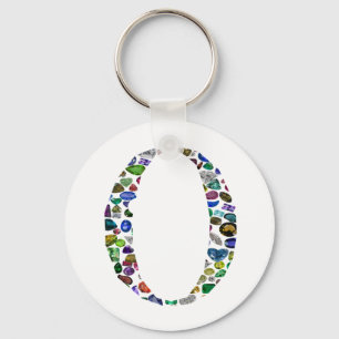 Chaveiro O - Letra Monograma