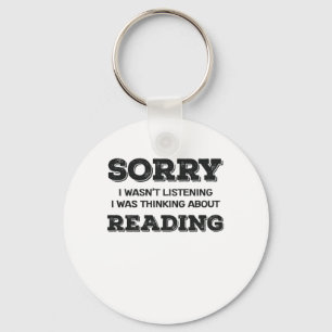 Chaveiro O Livro do Lover, desculpa não estar a ouvir a pen