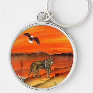 Chaveiro O Lobo do Deserto