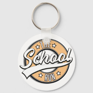 Chaveiro O logotipo retrô The School Run