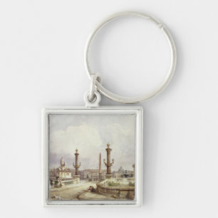 Chaveiro O lugar de la Concorde, c.1837