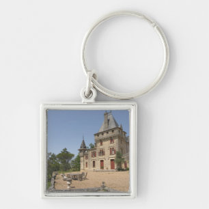 Chaveiro O magnífico Chateau de Pressac e jardim