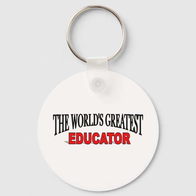 Chaveiro O maior educador do mundo (Frente)