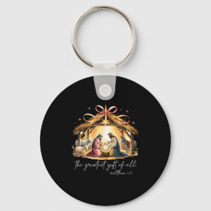 Chaveiro O Maior Presente De Natal Jesus Cristão