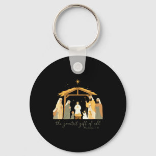 Chaveiro O Maior Presente Para Todos Jesus Natividade Natal