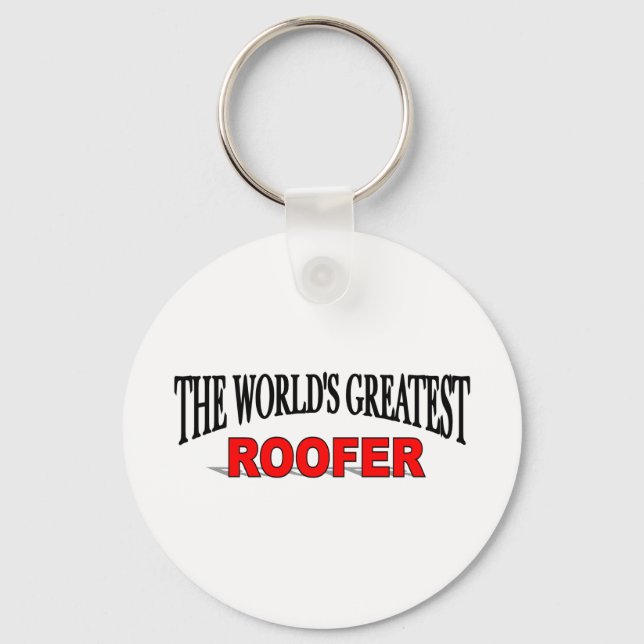 Chaveiro O Maior Roofer do Mundo (Frente)