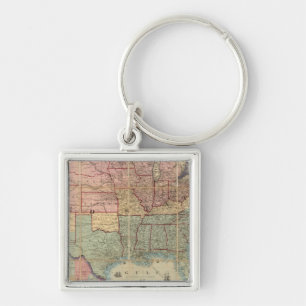 Chaveiro O Mapa Ferroviário e Militar de Colton