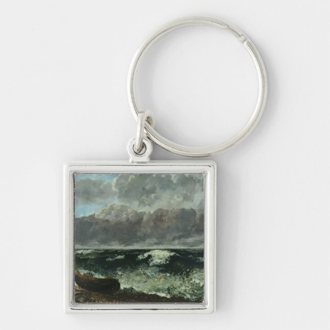 Chaveiro O mar tormentoso ou, a onda, 1870 (Frente)