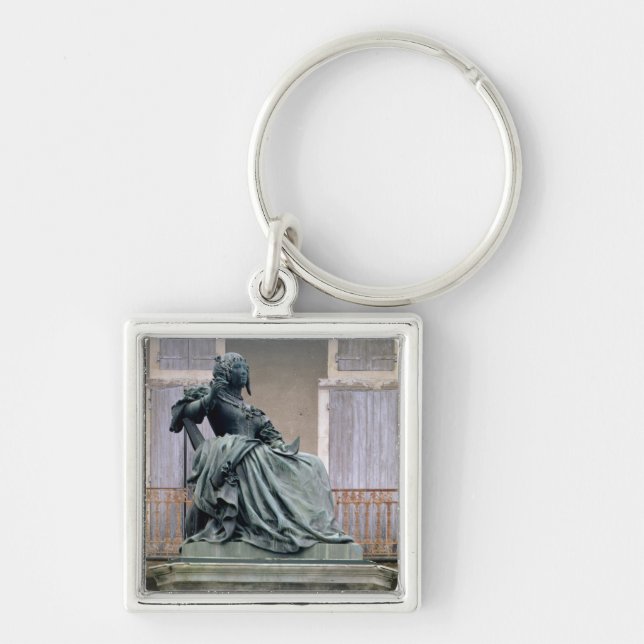 Chaveiro O Marquise de Sevigne (1626-1696) 1857-59 (bronz (Frente)