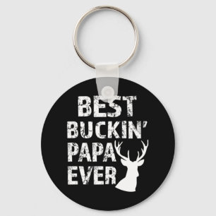 Chaveiro O melhor Buckin' Papa, caçador de veados