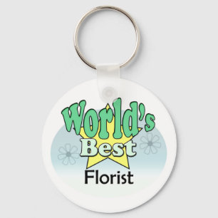 Chaveiro O melhor florista do mundo