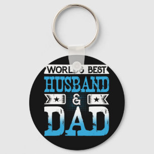 Chaveiro O melhor marido e Dia de os pais do mundo