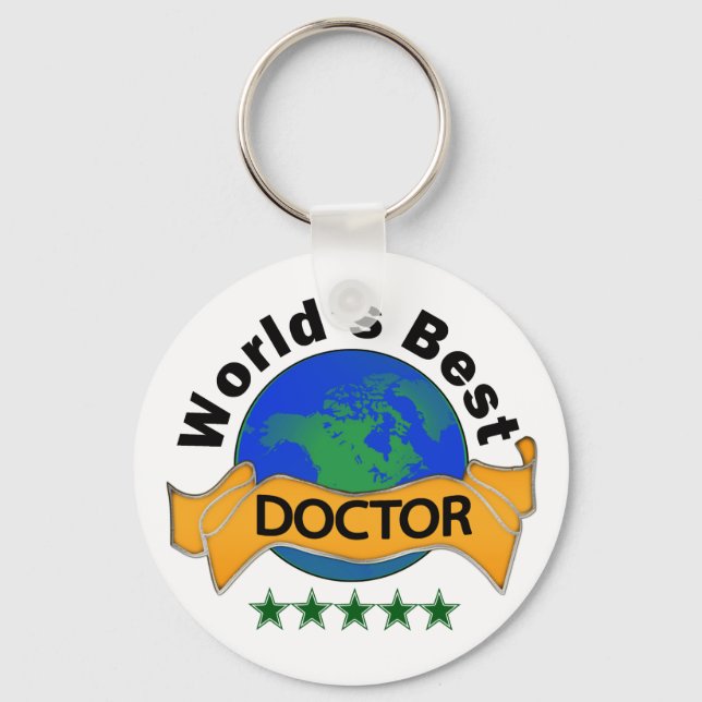 Chaveiro O melhor médico do mundo (Frente)
