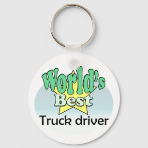 Chaveiro O melhor motorista de caminhão do mundo