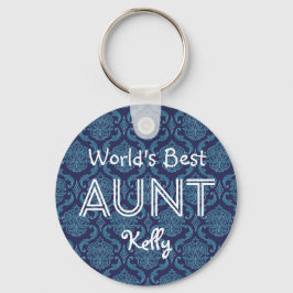 Chaveiro O melhor presente personalizado da TIA do mundo pa