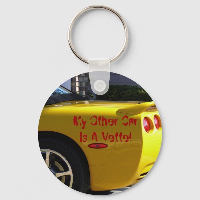 Chaveiro O Meu Outro Carro É Uma Vette! (Frente)