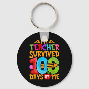 Chaveiro O Meu Professor Sobreviveu A 100 Dias De Mim 100 D