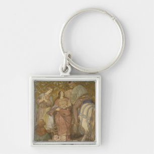 Chaveiro O milagre do rosa, c.1855