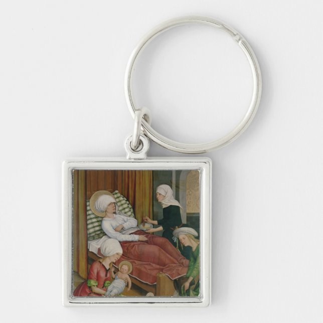 Chaveiro O nascimento do Virgin, c.1500 (Frente)