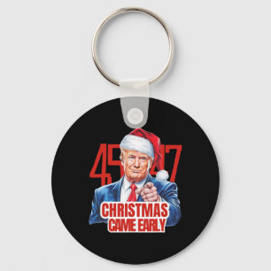 Chaveiro O Natal Chegou Engraçado O Donald Trump Papais noe
