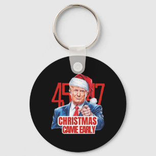 Chaveiro O Natal Chegou Engraçado O Donald Trump Papais noe