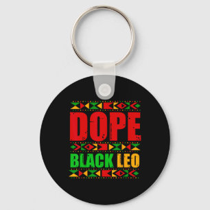 Chaveiro O negro de droga Leo Black History Month Melanin A