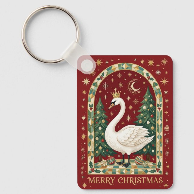Chaveiro O Noel do Cisne Soberano (Frente)